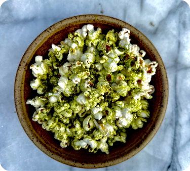 Matcha Popcorn – Breakaway Matcha